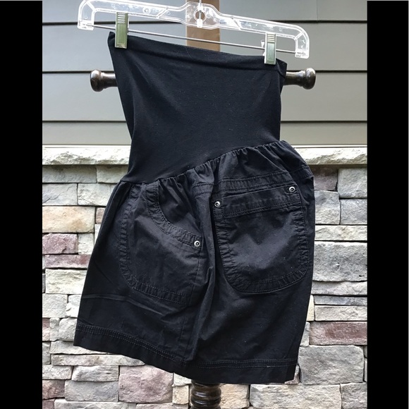 Motherhood Maternity Pants - Motherhood Maternity shorts black size XL